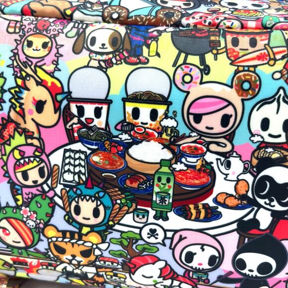 Tokidoki Toki Take Out Full Size Backpack Bag Donutella Corallina Sushi Sandy main image 8
